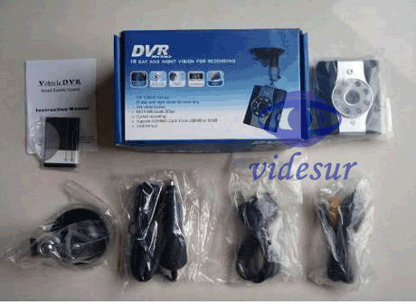 VSDCR001Kit Mini Car DVR System Kit, Vechicle DVR System, Bus DVR, Taxi DVR, Vechicle Recording System.