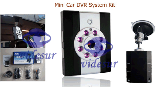 VSDCR001Kit Mini Car DVR System Kit, Vechicle DVR System, Bus DVR, Taxi DVR, Vechicle Recording System.