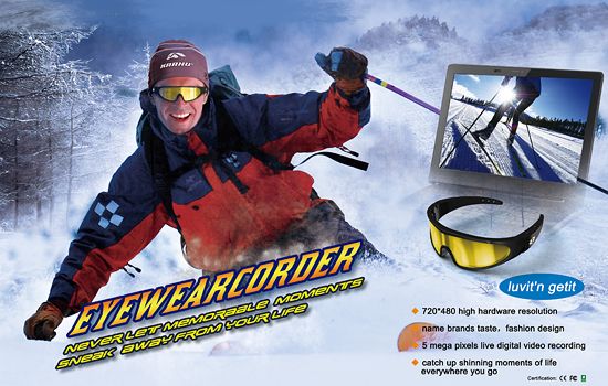 Spy Sunglasses DVR