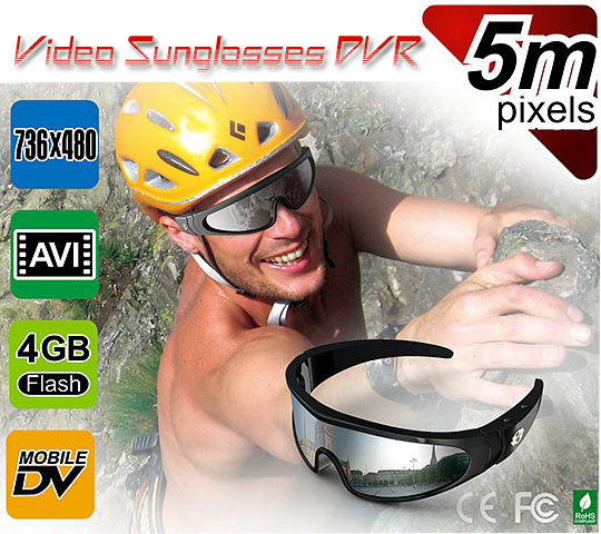 Spy Sunglasses DVR