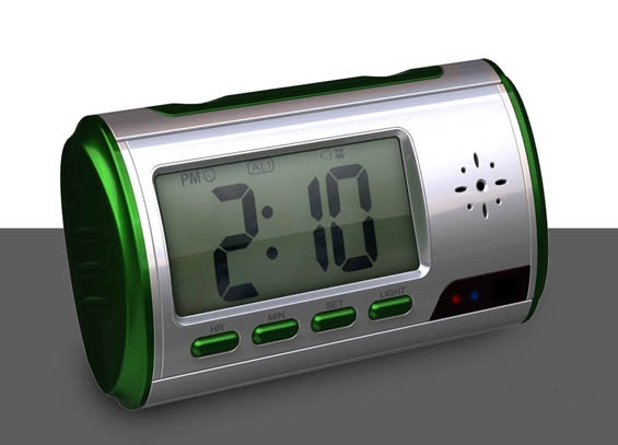 Table Clock DVR, Clock DVR, Eletronic Clock DVR, Spy Clock Camera