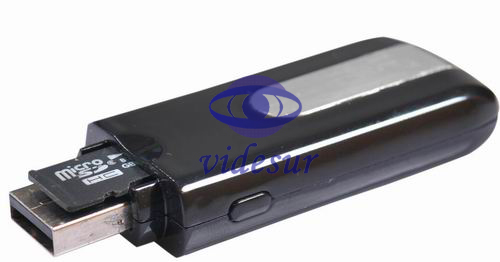 VSU8AVI U Disk Hidden Camera U8/motion detection recording | Super mini USB disk shape DVR camera