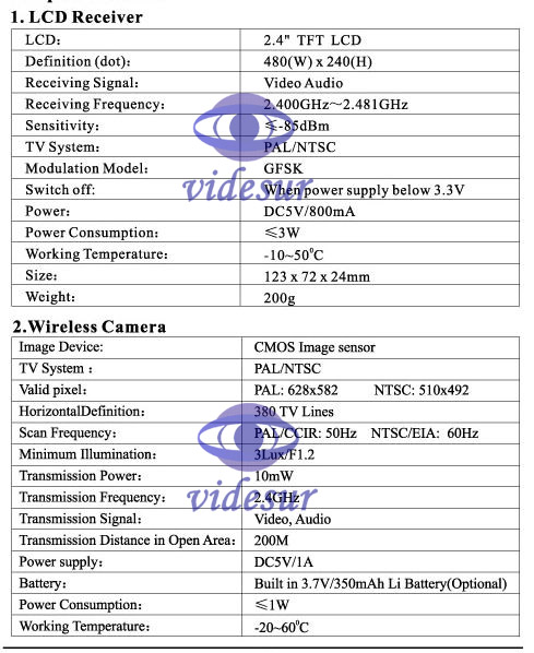VSWR250 Wireless Digital Baby Monitor | Wholesale Baby Monitors | Cheap Wireless Baby Monitors | Digital baby monitor | Wireless baby monitor | 2.4Ghz Wireless Digital Baby Monitor | Online wholesale supplier for 2.4G Wireless Digital Baby Monitor 2.4Inch TFT-LCD Screen 1/3 CMOS 380tvl Sensor Display | the Baby monitors company leading supplier of wireless, digital and video baby monitoring equipment | The Best Baby Monitor | Wireless Video Baby Monitor Wholesale - Safety First Baby Monitors with night vision | Two-way speak Baby Monitor | Choosing The Best One Way or Two Way Baby Monitor For Your Family | wireless baby monitor Supplier | good quality and hot seller wireless baby monitor camera | China Baby Monitors Wholesale | Wireless Video | Wireless Monitor | 2.4G Wireless digital LCD baby monitor |